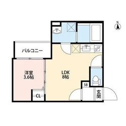 立花駅 徒歩10分 3階の物件間取画像